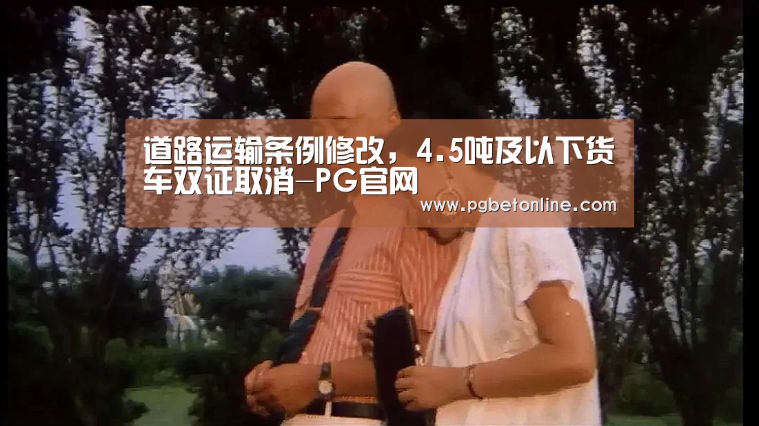 道路运输条例修改,4.5吨及以下货车双证取消-PG官网(图3) PG服务